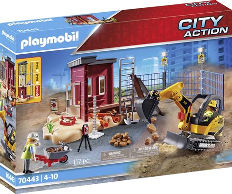 playmobil compact excavator|playmobil 70443 specs.